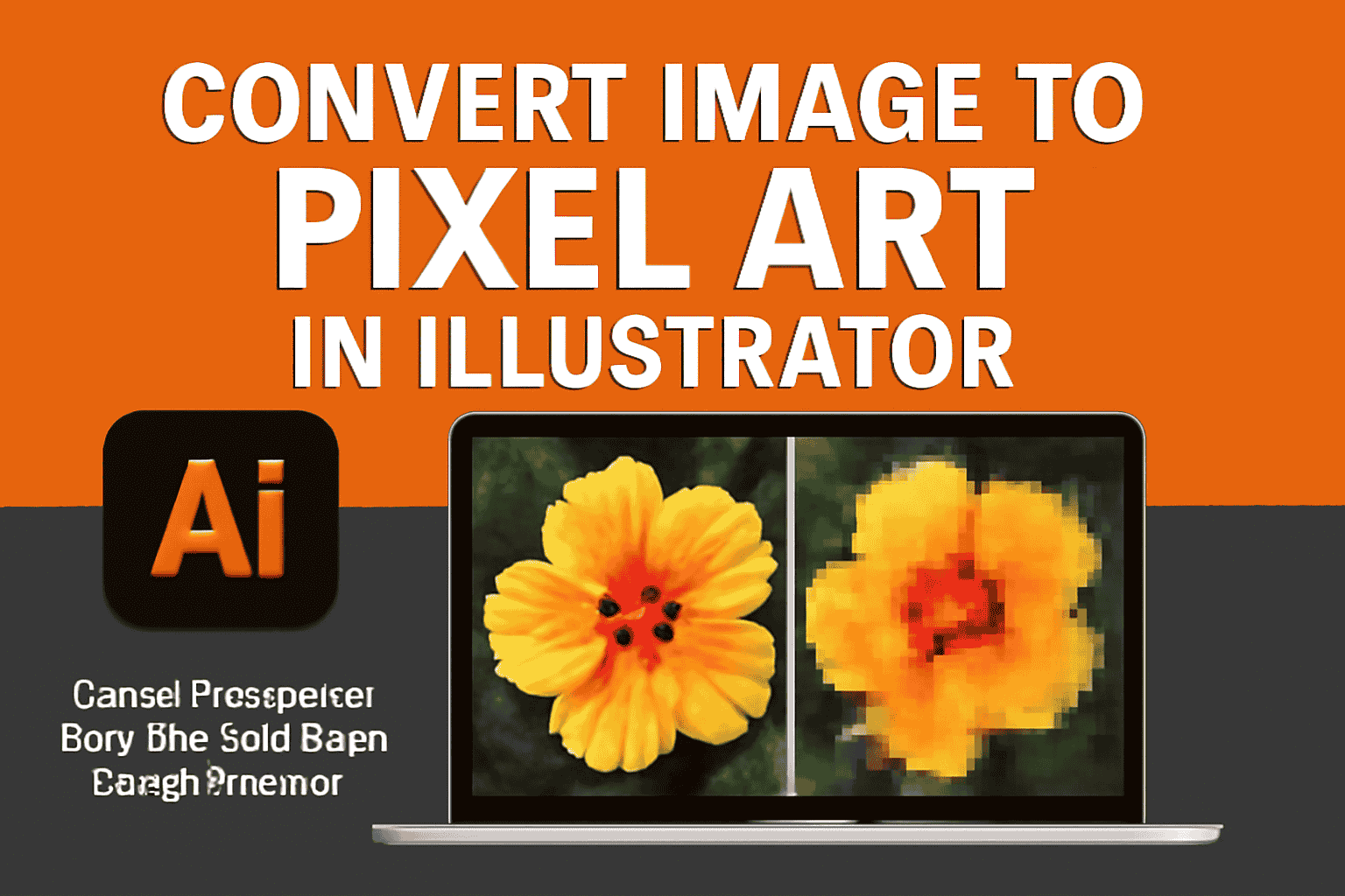 Convert Image to Pixel Art in Illustrator A Complete Guide